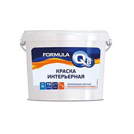 Краска Интерьерная  3 кг Formula Q8 50111