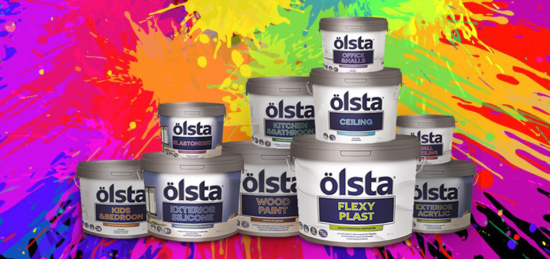 Новинка! Краски OLSTA!