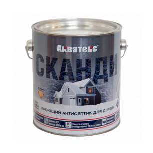 Кроющий антисептик Акватекс Сканди фьорд 2,5 л Кроющий антисептик Акватекс Сканди фьорд 2,5 л