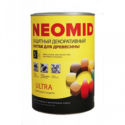 NEOMID (НЕОМИД) Состав Bio Color Ultra (Био Колор Ультра) рябина 0,9 л (минимальный заказ 12 шт.)