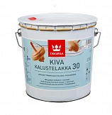 Лак для мебели Tikkurila Kiva 30 (Тиккурила Кива 30) полуматовый 2,7 л 85564040130