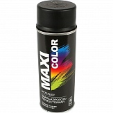 Краска аэрозольная MAXI COLOR 400 мл термостойкая черная