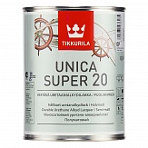 Лак Tikkurila Unica Super 20 (Тиккурила Уника Супер 20) полуматовый 0,9 л