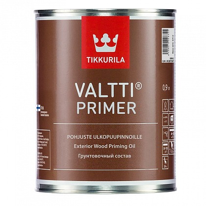 Состав грунтовочный защитный Tikkurila Valtti-Pohjuste (Тиккурила Валтти-Похъюсте) 0,9 л