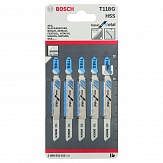 Пилки для лобзика T118G Bosch 2608631012