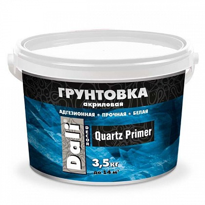 DALI-Decor Quartz Primer Грунтовка адгеззионная 6 кг белый DALI-Decor Quartz Primer Грунтовка адгеззионная 6 кг белый