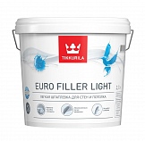 Шпатлевка для стен и потолка Tikkurila Euro Filler Light (Тиккурила Евро Филлер Лайт) 9 л