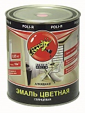 Эмаль Poli-R (Поли-Р) 0,85 кг светло-кофейная