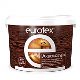 Лак EUROTEX АКВАЛАЗУРЬ 9 кг ваниль