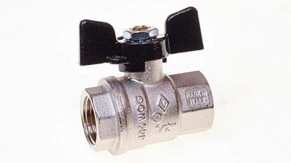 Кран шаровый 1/2 г/г бабочка 302 BUGATTI Кран шаровый 1/2 г/г бабочка 302 BUGATTI