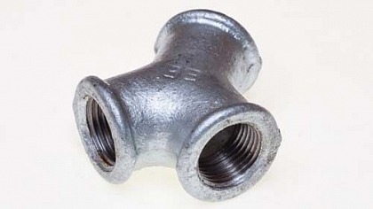 Тройник Y- образный 1/2" оцинкованный ЕЕ Тройник Y- образный 1/2" оцинкованный ЕЕ
