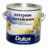 Краска Dulux Для Кухни и Ванной (Kitchen and Bathroom) 1 л 8015