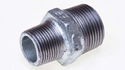 Ниппель переходной 3/4"х1/2" оцинкованный ЕЕ Ниппель переходной 3/4"х1/2" оцинкованный ЕЕ