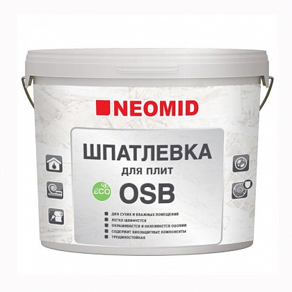 NEOMID (НЕОМИД) Шпатлевка для плит OSB 1,3 кг (минимальный заказ 12 шт.)