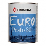 Краска Tikkurila Euro Pesto 30 (Тиккурила Евро Песто 30) С полуматовая 0,9 л