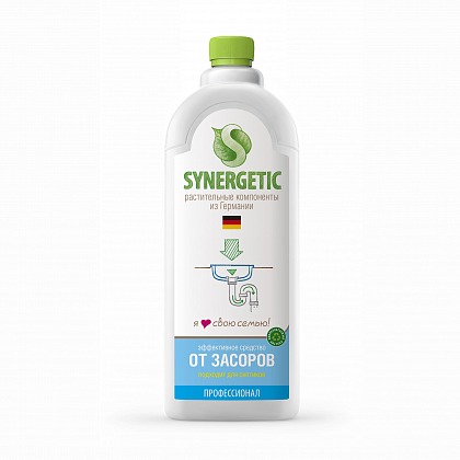 Средство для устранения засоров 1 л SYNERGETIC (Синергетик) Средство для устранения засоров 1 л SYNERGETIC (Синергетик)