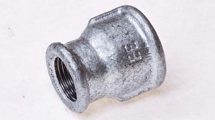 Муфта переходная 1"х1/2" оцинкованная ЕЕ Муфта переходная 1"х1/2" оцинкованная ЕЕ