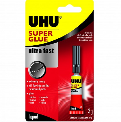 Клей UHU Секундный Super Glue 3 мл 40755