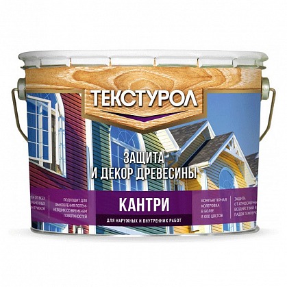 Текстурол КАНТРИ А Белый 9л Текстурол КАНТРИ А Белый 9л