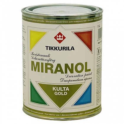 Краска Tikkurila Miranol (Тиккурила Миранол) глянцевая 0,1 л