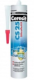 Герметик CERESIT CS25 санитарный силиконовый светло-коричневый 280 мл