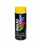 Краска аэрозольная MAXI COLOR RAL 1021 400 мл желтый