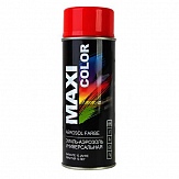 Краска аэрозольная MAXI COLOR RAL 3020 400 мл красная