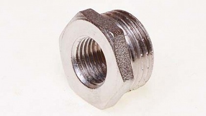 Футорка никелированная 1/2"х1/4" Valtec Футорка никелированная 1/2"х1/4" Valtec