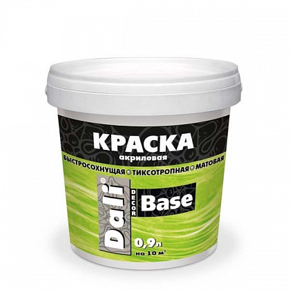 DALI-Decor Base Краска базовая  А 0,9 л белый