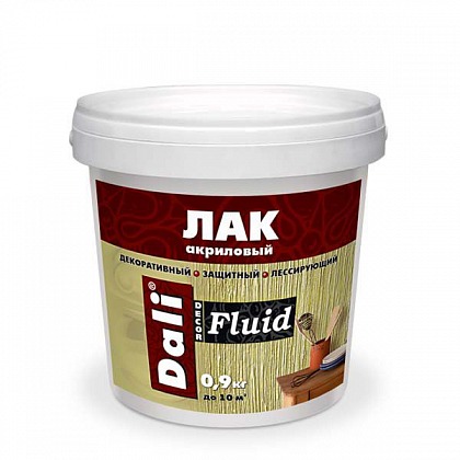 DALI-Decor Fluid Лак защитно-декоративный 0,9 кг бесцветный DALI-Decor Fluid Лак защитно-декоративный 0,9 кг бесцветный