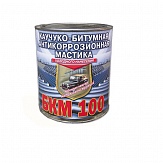 Мастика БКМ-100 каучуко-битумная антикорозийная 2 л