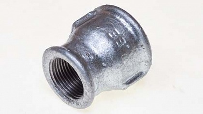 Муфта переходная 1"х3/4" оцинкованная ЕЕ Муфта переходная 1"х3/4" оцинкованная ЕЕ
