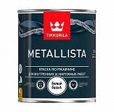 Краска по ржавчине Tikkurila Metallista (Тиккурила Металлиста) A глянцевая 0,9л 700011700