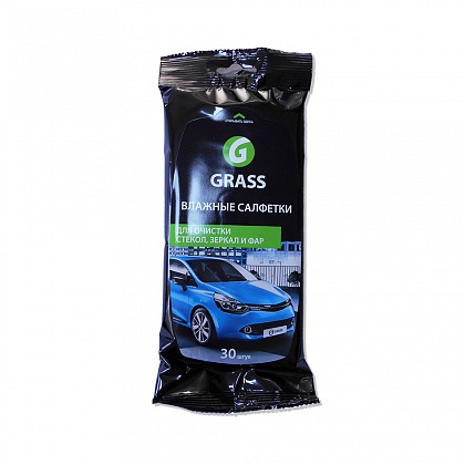 Салфетки Влажные Для Стекол и Зеркал Grass 51805 Салфетки Влажные Для Стекол и Зеркал Grass 51805