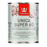 Лак Tikkurila Unica Super 60 (Тиккурила Уника Супер 60) полуглянцевый 0,9 л