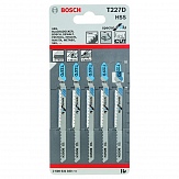 Пилки для лобзика T227D Bosch 2608631030