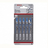 Пилки для лобзика T118A Bosch 2608631013